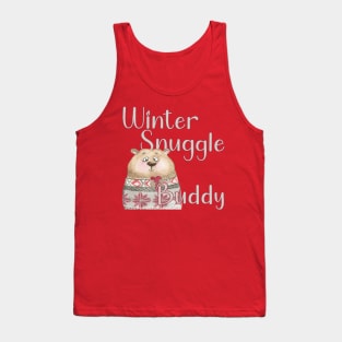 Winter Snuggle Buddy Tank Top